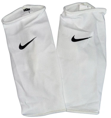 Nike Guard Lock Sleeves Elite Soccer Shin Guard White Adult Unisex Large New - Image 1 of 4