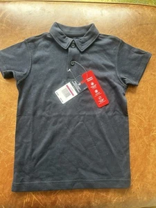 IZOD Navy Blue polo size XXS 4-5 uniform shirt short sleeve NWT MSRP $26 Pics - Picture 1 of 6