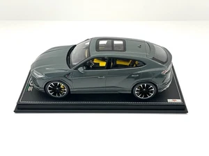 Lamborghini Urus 1/18 scale MR Collection Models Grigio Telesto Yellow interior - Picture 1 of 14