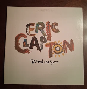 ERIC CLAPTON Behind The Sun DUCK LP VG++/VG+ gatefold 1st press - Picture 1 of 4