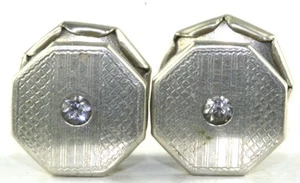VTG ANTIQUE SNAPLINK SNAP LINK CUFFLINKS CUFF - Picture 1 of 2