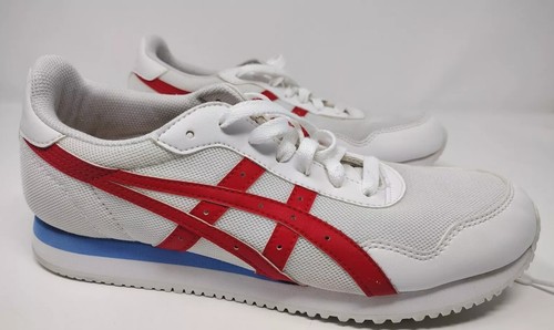 Scarpe da ginnastica casual bianche Asics Tiger da uomo taglia 9 1191A207