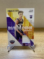 Dyson Daniels - 2022-23 NBA Hoops “Rise N Shine” Rookie Card PATCH. Pelicans