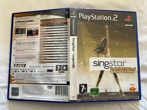 Singstar: Legends SONY PLAYSTATION 2 PS2 PAL CIB English Ελληνικά русская PT - Picture 1 of 2