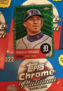 Magglio Ordonez selten 2022 Topps Chrom Platinum Green Wave Prisma/99 #288 - Bild 1 von 2