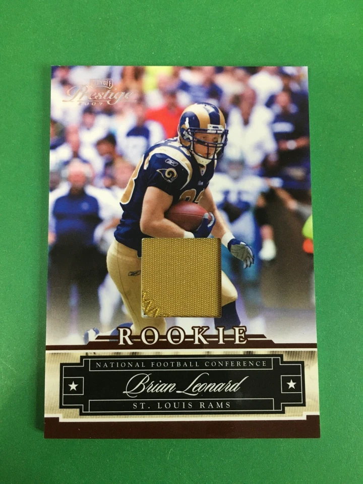 F148,520  2007 Playoff Prestige Xtra Points Red #238 Brian Leonard/100 RAMS - Image 1 of 1