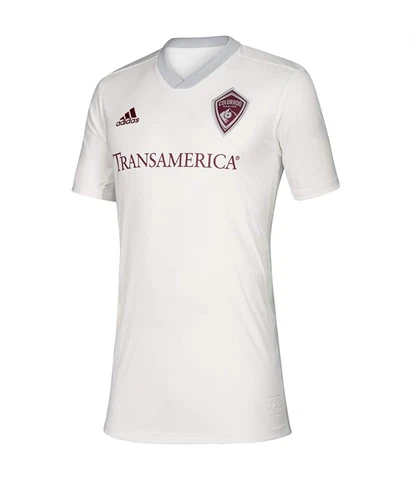 Adidas Boys Colorado Rapids Jersey, White, L (14-16) Cover