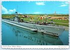 Postkarte AL Mobile USS Drum U-Boot Vintage View B4