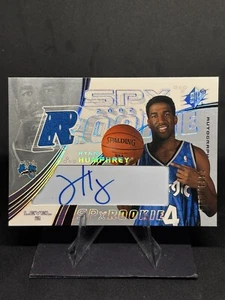 Parche de novato Ryan Humphrey 2002-03 SPx nivel automático 2 #117/1999 Orlando Magic - Imagen 1 de 2