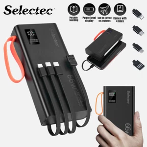 2000000mAh Power Bank Pack Fast Charger 4 USB External Battery For Mobile Phone - Picture 1 of 17