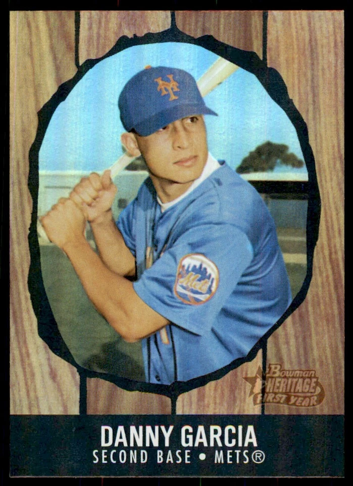 2003 BOWMAN HERITAGE DANNY GARCIA NEW YORK METS #189 - Image 1 of 2