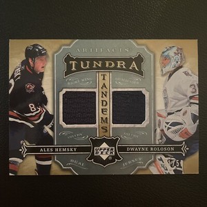 2007-08 UD - Artifacts - Tundra Tandems Ales Hemsky/Dwayne Roloson TT-HR 21/50