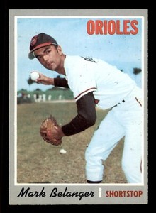 1970 Topps Baseball #615 Mark Belanger NM *d10