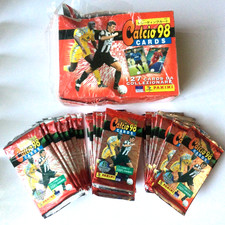 1997-98 Panini Calcio 98 Serie A Cards Open Box Soccer 28 Sealed Packs