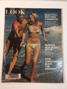 LOOK MAGAZINE March 10 1970 Vol 34 #5 Caribbean Guadeloupe Virgin Isles Durocher - Picture 1 of 12