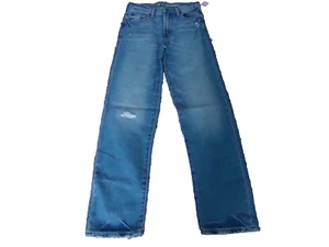 Gap Boy's Teen Original Mid Rise, Ripped Straight Leg Denim Jeans Size 16 NWT - Picture 1 of 3