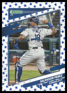 Salvador Perez 2021 Donruss Independence Day #145 - Kansas City Royals - Picture 1 of 2
