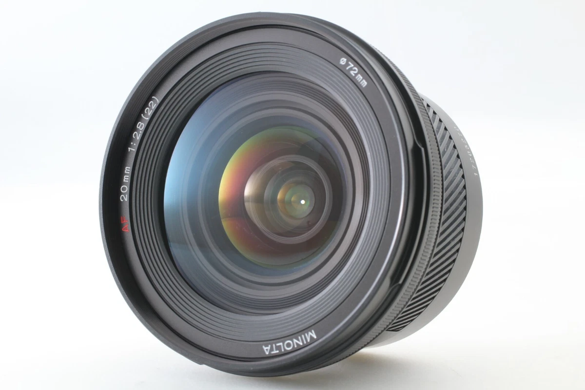 ☆シミあり品☆ MINOLTA ミノルタ AF 20mm 2.8 #20679 Amazon.co.jp