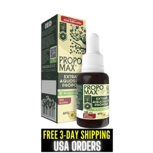 PROPOMAX Estratto di Propoli Verde Brasiliano NON Alcolico APIS FLORA 30 ml (1 oncia) - Foto 1 di 3