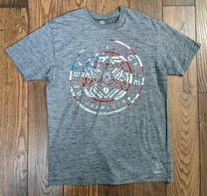 American Fighter T Shirt Mens 2XL Short Sleeve Graphic Print Gray Grey - Picture 1 of 5