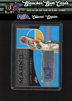 2004 Topps ME-LJ Luke Jackson Marcas de Excelencia Automático Foto 1 de 2