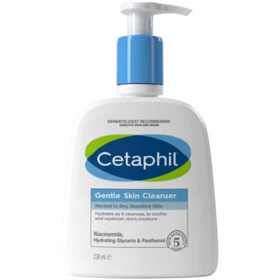 Limpiador suave de piel seca a normal Cetaphil 236 ml Foto 1 de 4