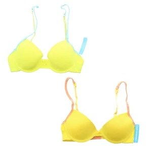 Hot Bottoms Womens Convertible Cotton Lightly Padded Underwire T Shirt Bra 72409 - Picture 1 of 6