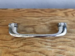 TRIUMPH TR4 / TR4A ORIGINAL INTERIOR CHROME PULL DOOR HANDLE - EMPIRE CC PARTS - Picture 1 of 19