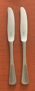 WMF Cromargan FINESSE Satin Stainless 8-3/8” DINNER KNIFE Set of 2 Germany - Picture 1 of 4