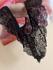 damen tanga string slip sexy Transparent Durchsichtig Gr.M/L - Bild 1 von 3