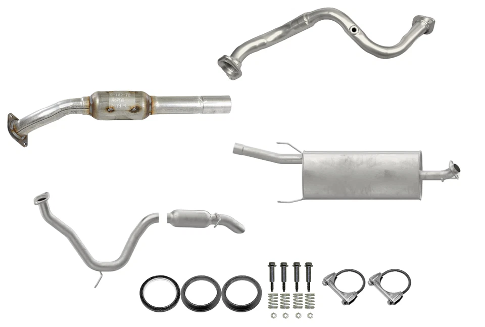 Fit2006-2008 Toyota RAV4 2.4L/2009-2012 Toyota RAV4 2.5L Cat, Res, Pipe, Muffler - Image 1 of 1