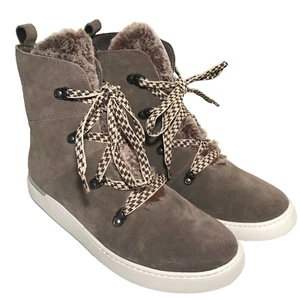 Rockport Cobb Hill ELYSSE ALPINE BOOT Stone Suede Size 9.5 M Womens CH6803 $130 - Picture 1 of 11