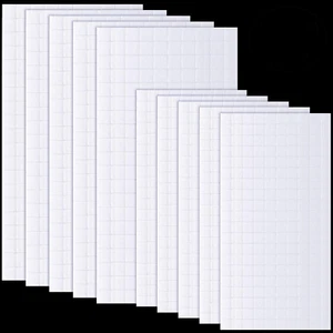 3200 Pieces Foam Squares Double Sided Tape for Crafts 2 Sizes Adhesive Craft Foa - Picture 1 of 6