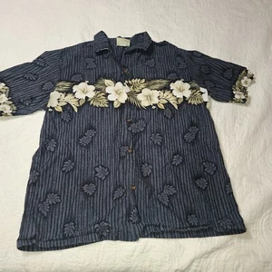 Vintage Winnie Fashion Hibiscus XL Surf Hawaiian Aloha Shirt Hawaii Lei Floral - Picture 1 of 14