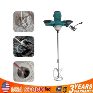 Electric Concrete Mixer 2100W Portable Cement Mixer 6 Adjustable Speed Handheld - Picture 1 of 13