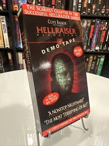 Hellraiser Bloodline VHS Movie Demo Tape Promo Screener Horror RARE - Picture 1 of 3