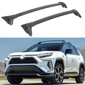 2PCS Cross Bar Fits For RAV4 RAV 4 2019-2025 Roof Rack Rail Cargo Carriers - Picture 1 of 12
