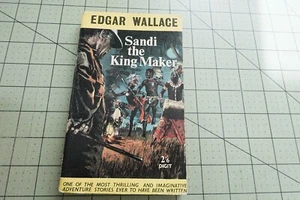 SANDI THE KING MAKER BY EDGAR WALLACE DIGIT BOOKS UK PULP CRIME PB - Picture 1 of 3
