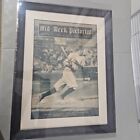 Mid-week Pictorial Newspaper April 16 1925 Babe Ruth New York Yankees Framed