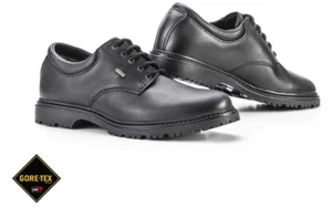 JOLLY Gore-Tex Black Shoes UK 5 Police Leather Safety Laced Smart Work 2005/G - Picture 1 of 12