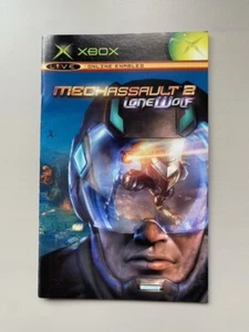 IA Mechassault 2 Lone Wolf Xbox Manual SOLO Excelente Forma - Imagen 1 de 2