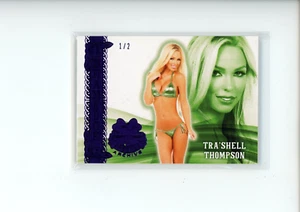 2024 Benchwarmer Emerald Archive Tra'Shell Thompson Shamrock Purple Parallel 1/2 - Picture 1 of 2