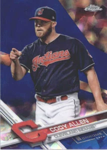 CODY ALLEN 2017 TOPPS CHROME SAPPHIRE EDITION #436 ONLY 250 MADE - Picture 1 of 2
