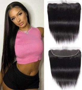 Sexycat HD Lace Frontal Straight 13x4 Lace Frontal Human Hair 20 Inch 150% - Picture 1 of 5