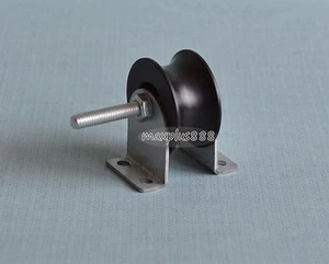 1 pieza 8 mm U riel sellado de polea guía de ranura riel 0840UU soporte de ángulo recto - Imagen 1 de 6