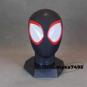 Spider-Man:Into the Spider-Verse Maschera Moda Cosplay Costume Facesshell Prop Nuovo - Foto 1 di 15