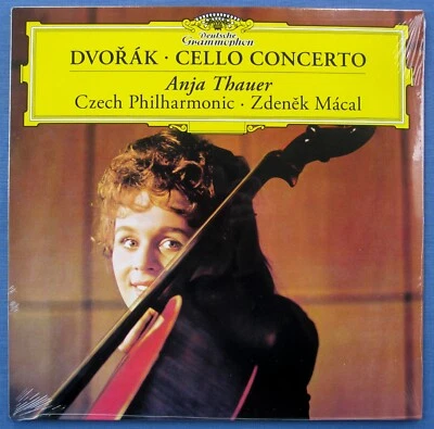 ANJA THAUER DVORAK CELLO CONCERTO MACAL Czech PO DGG 180g Audiophile LP * SEALED - Image 1 of 4