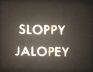 “Sloppy Jalopey” (1952) Mr Magoo 8mm Film, Magoo Test Drives Car, Terrified Sale - Picture 1 of 12