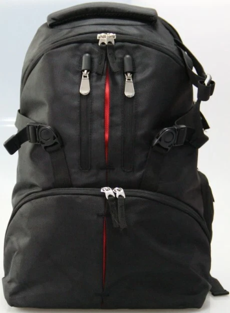 Faulty straps - SLR Camera Backpack Rucksack Bag Case+RainCover - Image 1 of 4