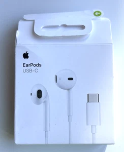Apple EarPods Headphones USB-C Plug Wired Headset Earbuds Original For iPhone 16 - Picture 1 of 3